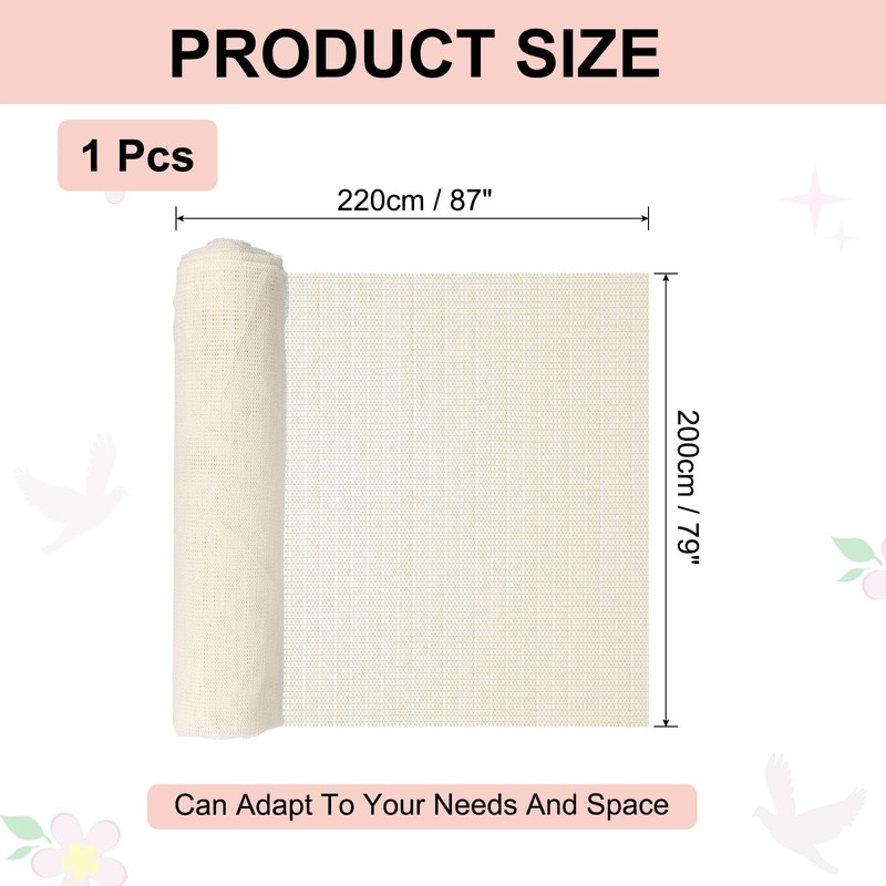 sourcing map Non Slip Couch Cushion Pad, 220 x 200cm
