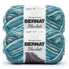 Bernat Blanket BB Stormy Ocean Yarn - 2 Pack of