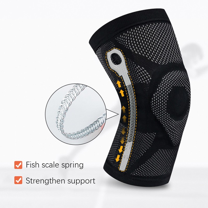 2Pcs Breathable Sport Kneecap Anticollision Patella Guard Leg Sleeve Protective