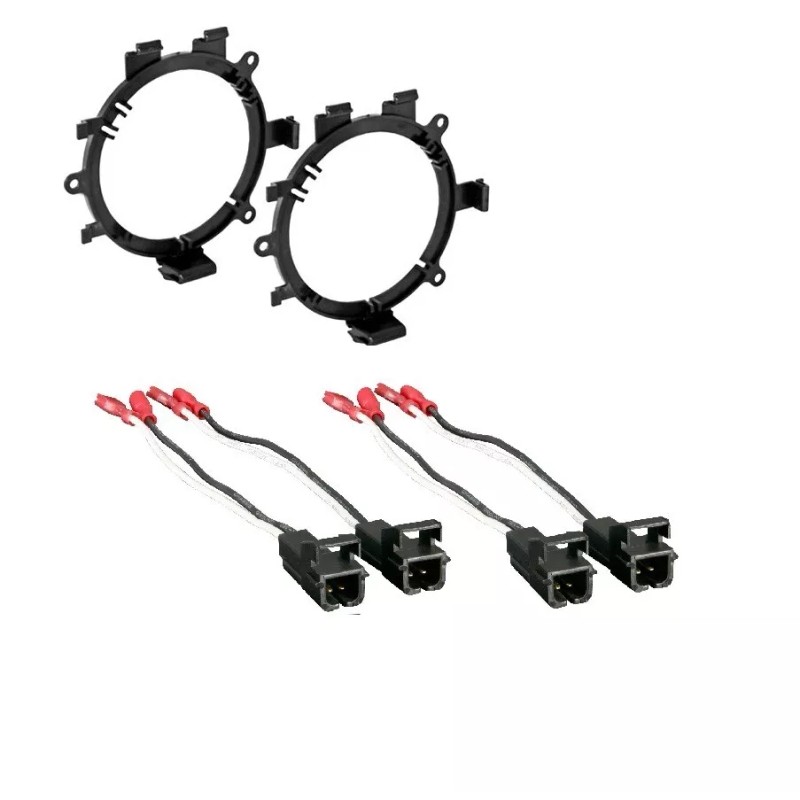 Soundstream 300W Front & Rear Door Speaker Wire Harness for