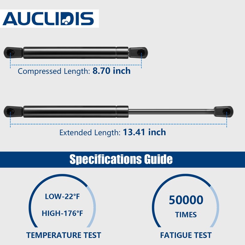 Hood Strut Lift Support Compatible with Nissan Titan 2017-2022, Bonnet