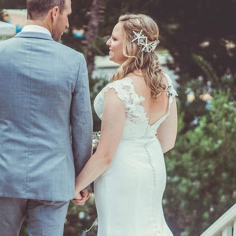 Unicra Accesorio para el pelo para novias y damas de