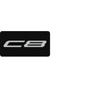 Sun Visor Warning Label Overlay Blackout Decals with C8 Logo