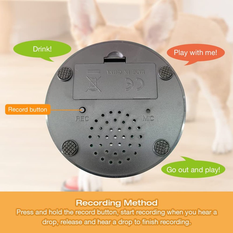 SKJJL Buzzer with Recording Function Dogs, Pack of 4 Answer