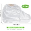 10 Pairs Disposiable Shoe Covers for Rain Waterproof Boot Protector