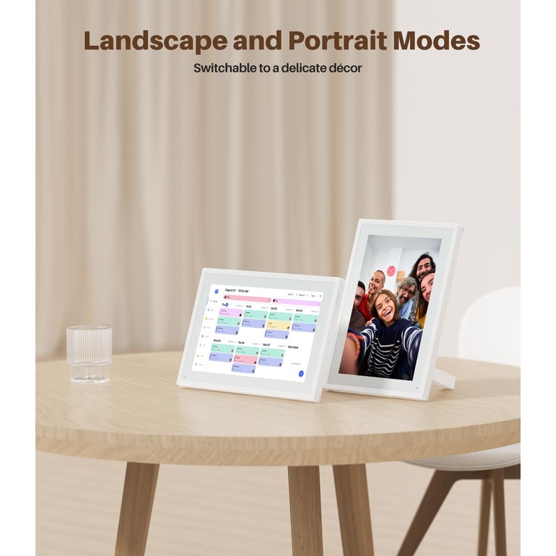 Digital Calendar Chore Chart –Touchscreen Interactive Digital Planner Display- Wifi