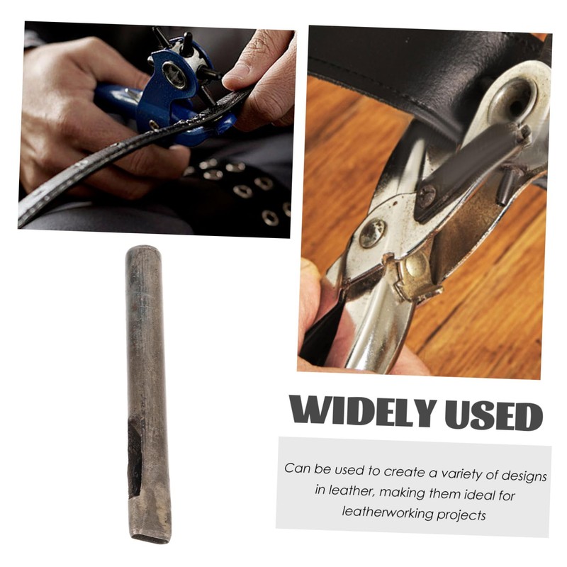 IWOWHERO Craft Leather Punch Tool Durable Metal Puncher for DIY