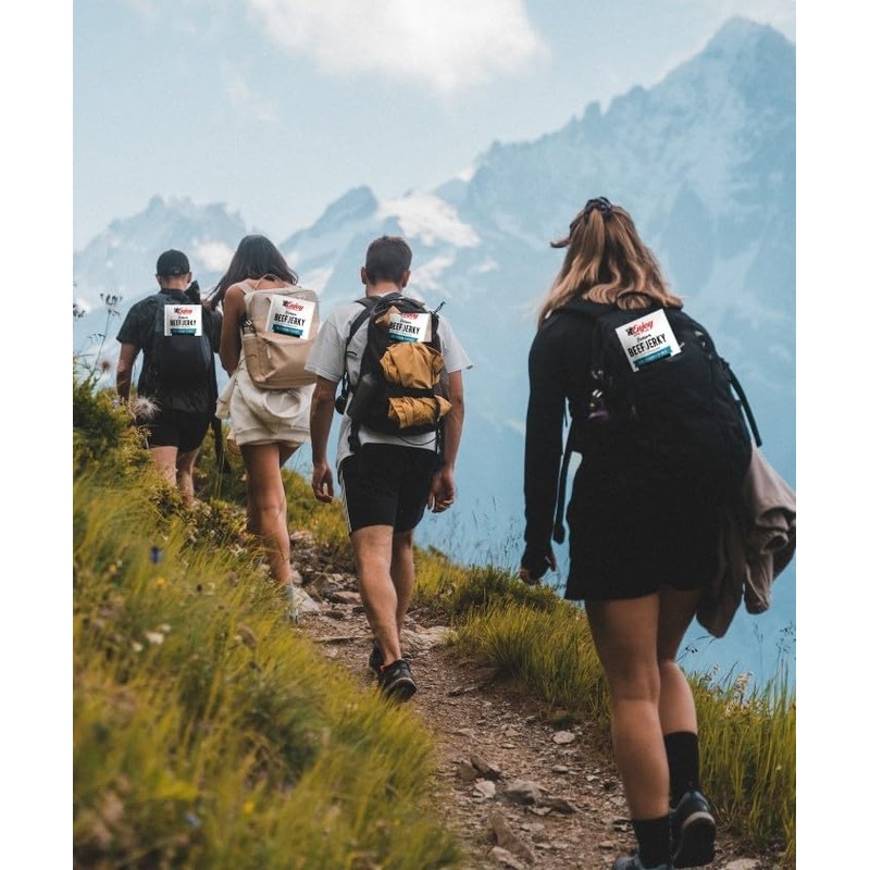 Enjoy Hot Beef Jerky 8 oz (Pack of 1) |