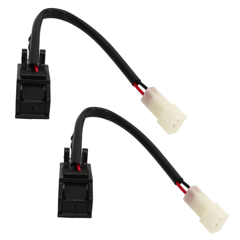1Pair Front Windshield Washer Nozzle Heated 6E0955986B Durable Anti Crack