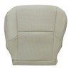 Priprilod Tan Perforated Leather Driver Side Bottom Replacement Seat Cover