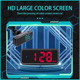 Digital Speedometer GPS HUD Universal All Cars Head Up Display Vehicle Speed Compass MPH KMH Speed  Plug and Play dash cam