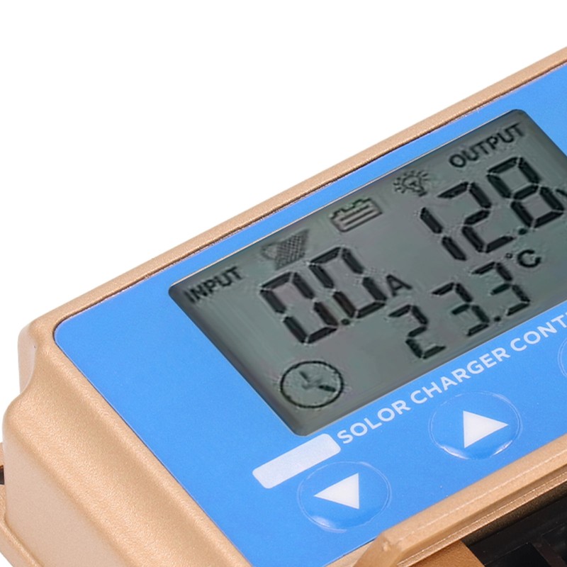 Solar Charge Controller Dual USB MPPT Intelligent Solar Panel Regulator
