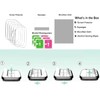 Lamshaw Compatible for Garmin Edge 1050 Screen Protector, [6 Pack]