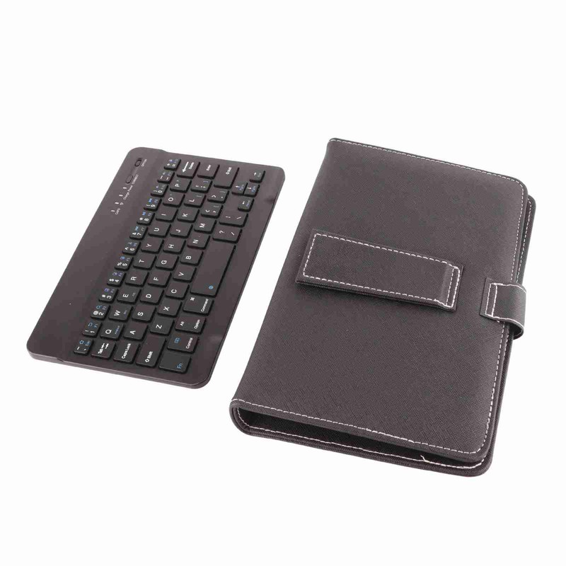 Universal Wireless Bluetooth Keyboard Flip Case Cover with Stand for