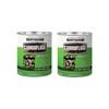 Rust-Oleum 379560-2PK Specialty Camouflage Paint, Quart, Flat Deep Forest Green,