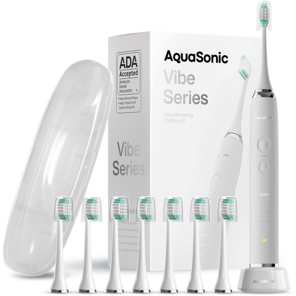 Aquasonic Aquasonic Vibe Series Ultra-Whitening Toothbrush C ADA Accepted Electric