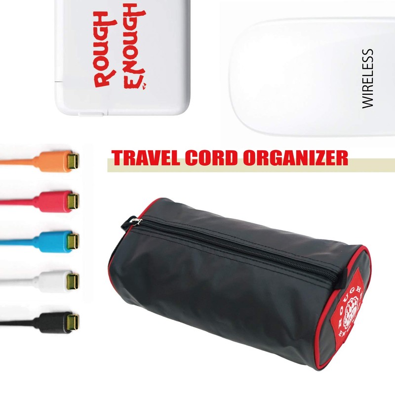 Rough Enough Small Tool Pouch Box Bag with Zipper for