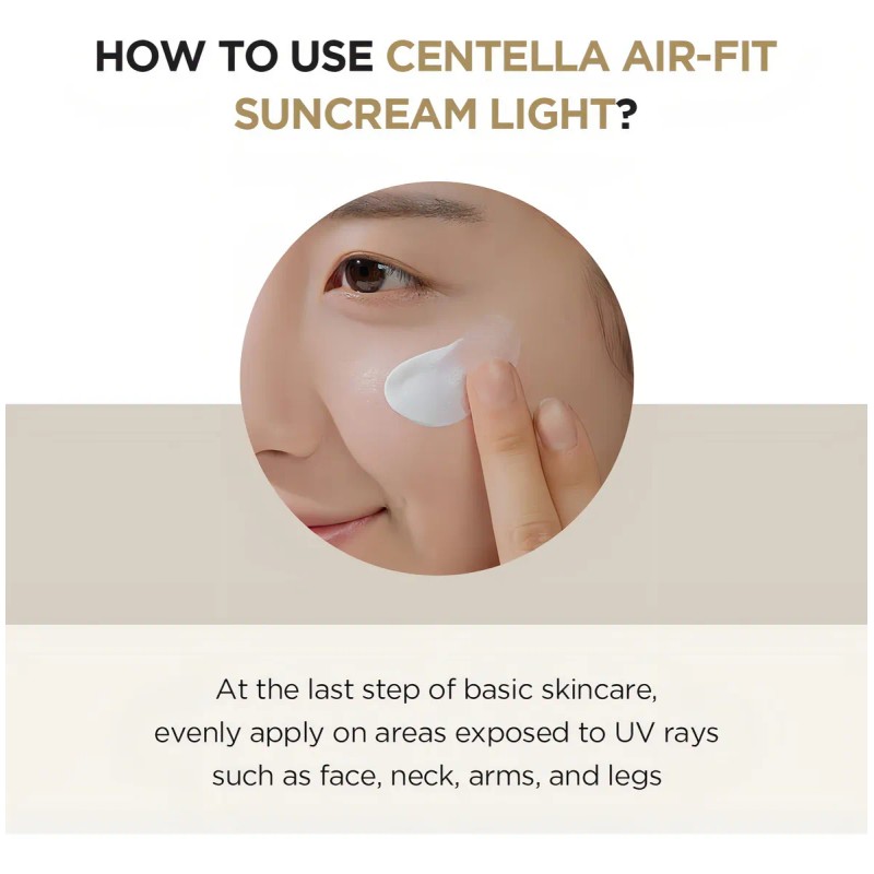 Protector Solar Skin1004 Madagascar Centella Air Fit Suncream Light 30fps