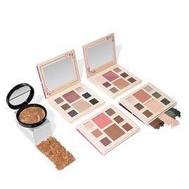 Party in a Palette, Ready to Jetset! + Baked Balance-n-Brighten Powder Foundation (05 Golden Medium, 1 Count)