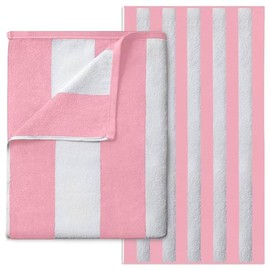GC GAVENO CAVAILIA Microfiber Beach Towel Large - Super Absorbent Sand Free Beach Towels - Extra Large Beach Towel for Adults (100x200 cm) - Soft, Compact, Lightweight (1 Piece) - Baby Pink