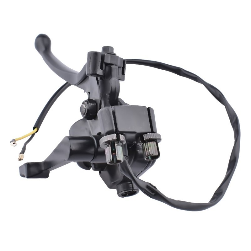 Minireen 7/8'' 22mm Thumb Throttle Cable Accelerator Dual Brake Lever