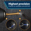 Dry Diamond Drill Bits - 5 Pcs Set 1/4", 5/16",