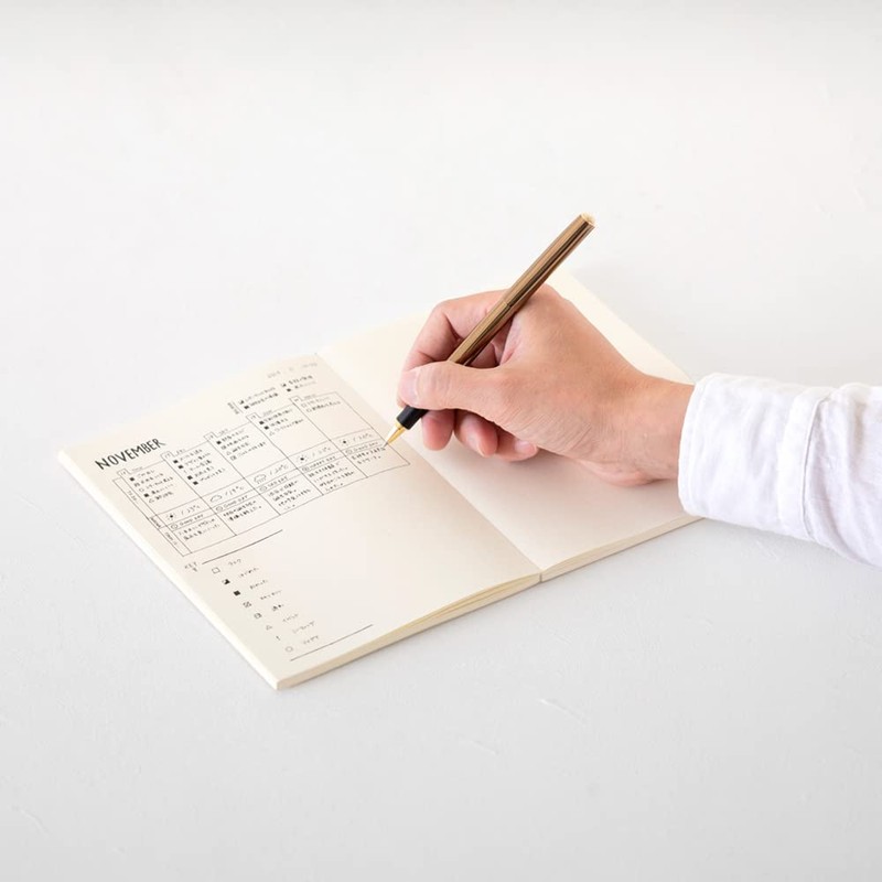 DESIGNPHIL Midori 15310006 MD Notebook, Journal, A5, Dot Graph