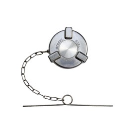 ROAD SUPERIOR TRUCK PARTS 2 1/4" Non-Locking Aluminum Fuel Cap For HINO Trucks