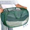 Diggoour Sturdy Collapsible Laundry Baskets- Pop Up Laundry Hampers with