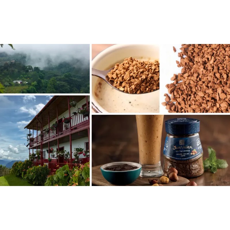 Duopack Café Juan Valdez Soluble Liofilizado Avellana 95gr