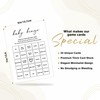 Sahjzk Baby Shower Bingo Cards, 25 Unique Sheets, Gender Neutral