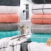 Cashmere Terry Bath Towel 75 x 140 cm Plain Chrome