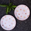 Pandecor 50 platos de postre de papel de fruta de