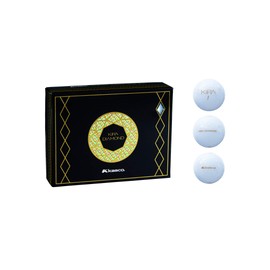キャスコ(KASCO) ゴルフボール キラダイヤモンド ホワイト 3個入