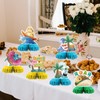 INNORU Dinosaur Birthday Table Honeycomb Centerpieces, Baby Shower Honeycomb Table
