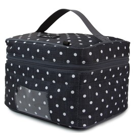 PackIt Freezable Baby Bottle Cooler for Breastmilk and Formula, Polka Dots