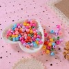 100 Mini Rainbow Hair Clips and Tiny Claws for Hair