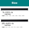 Lubonarie Triangular Scale Reduced Copy Triangle Ruler Aluminum Ruler Scale