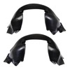 TRQ Inner Fender Liner Set Compatible with 2004-2008 Jaguar S-Type