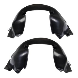 TRQ Inner Fender Liner Set Compatible with 2004-2008 Jaguar S-Type JA1248100 JA1249100