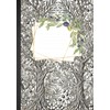 Olive Theme Notebook: Coloring Botanical Cover Journal with 100 Lined