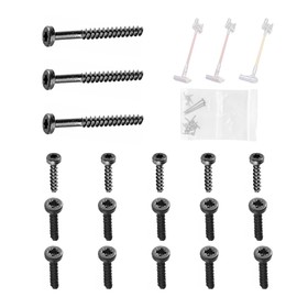 Frexusuent 18 Pcs Screws for Dyson V6 V7 V8 V10 V11 Vacuum Cleaner Power Pack/Battery, 3Pcs T8 Long Screw, 5Pcs T8 Short and10Pcs Universal Cross Screw