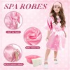Suministros Para Fiestas De Spa Bunnycool Kids Con Batas, La