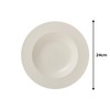 Narumi 51138-5580 Terrace Relief Rim Soup Plate, 9.4 inches (24