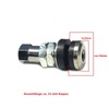 Scooter Tyre Valve Rims Valve Metal e.g. for Benzhou Hyosung