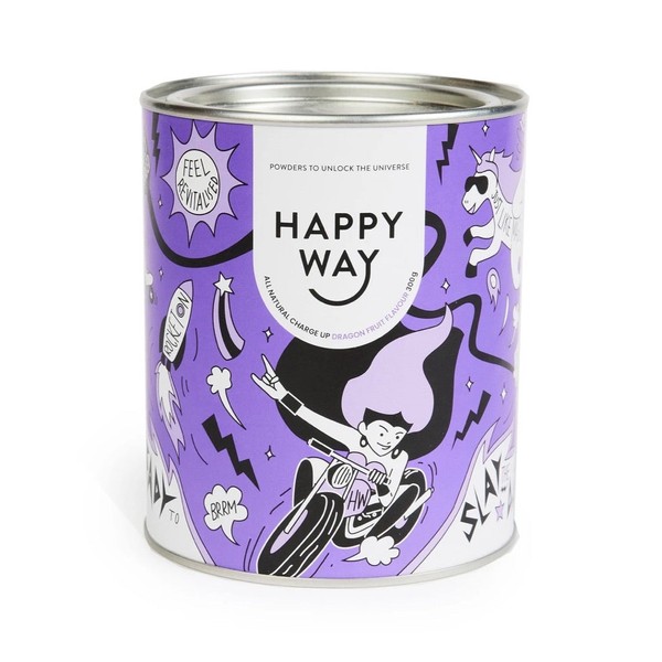 HAPPY WAY Charge Up - 300g, Dragon Fruit