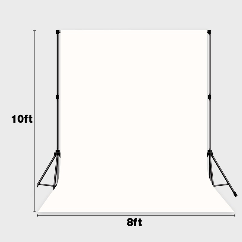 White Backdrop for Photoshoot,Photo Background for Party Portrait Photoshoots Video