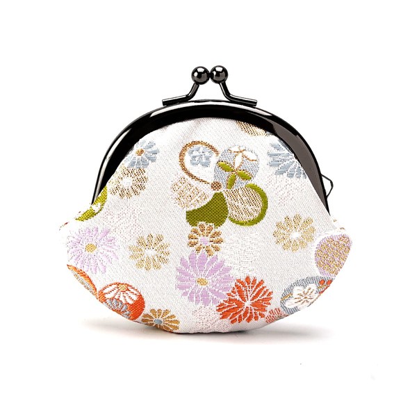 Kyoto Geimidou Nishijin Textile Wallet, 2.6 inch (2.6 cm) Purse
