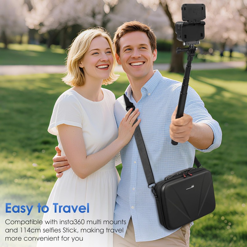Carrying Case for Insta360 ACE Pro/Ace Pro 2 Xplorer Grip