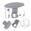 TEHAUX 1 Set Replacement Metal Door Handle for Drum Washing